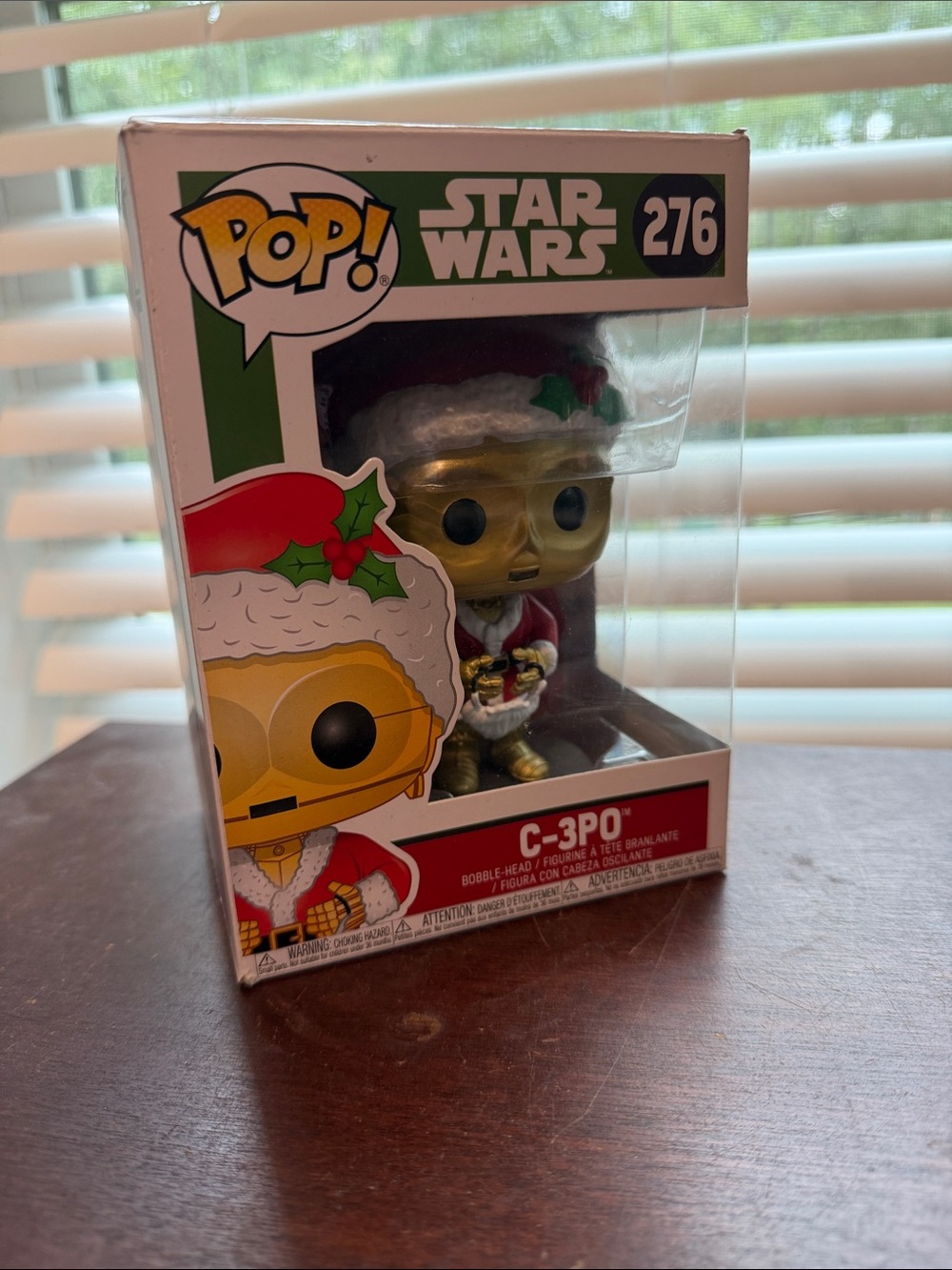 Funko Pop! Star Wars C-3PO Holiday Gold Red White Green #276